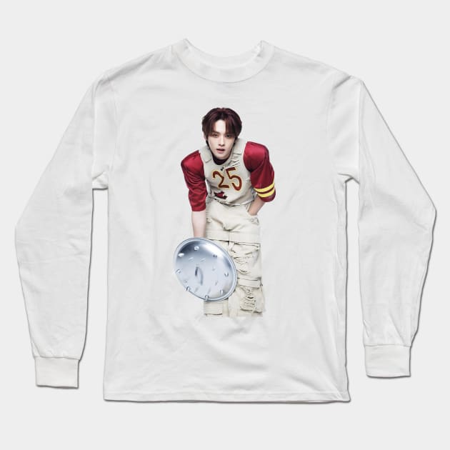 LEE KNOW stray kids Long Sleeve T-Shirt by CERA23